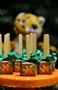 doces decorados Safari