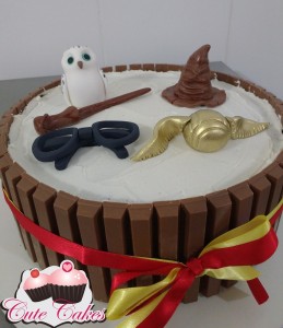bolo kit kat Harry Potter