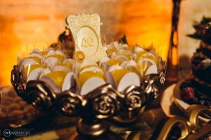 doces decorados 40 anos