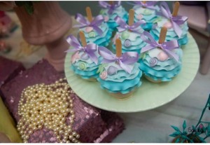 doces decorados no tema sereia