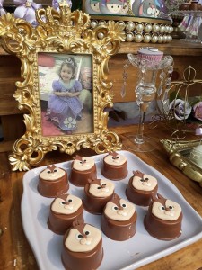 doces personalizados no tema princesa Sophia