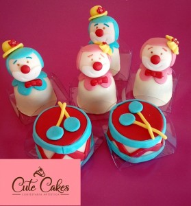 doces decorados circo rosa
