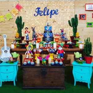 doces decorados dia dos mortos
