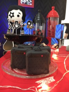 doces decorados rock n´roll