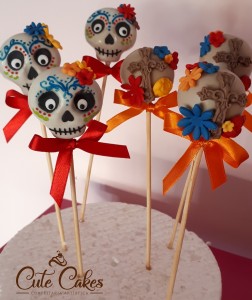 doces decorados dia dos mortos