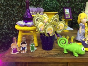 doces decorados Rapunzel