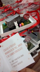 chocolates personalizados de Páscoa
