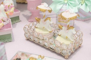 doces decorados carrossel
