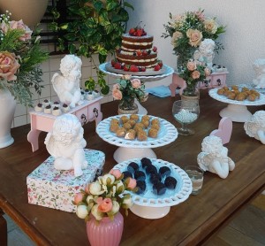 mesa de batizado