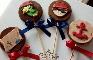 doces decorados pirata