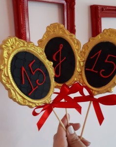 doces decorados para debutante