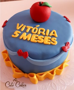 Bolo Branca de Neve