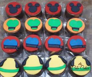 doces decorados Turma do Mickey