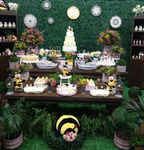 doces decorados abelhas abelhinhas