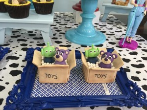 doces decorados Toy Story