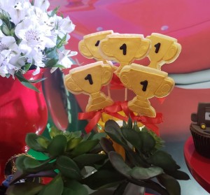 doces decorados Carros Disney
