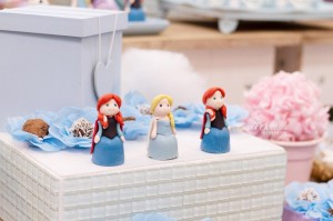 doces decorados Frozen