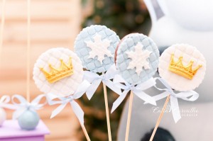 doces decorados Frozen