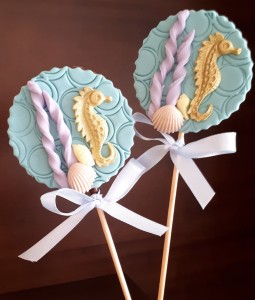 doces decorados Ariel pequena sereia
