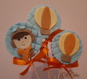 doces decorados menino baloeiro