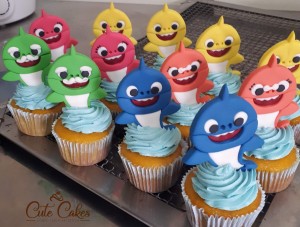 doces decorados baby shark